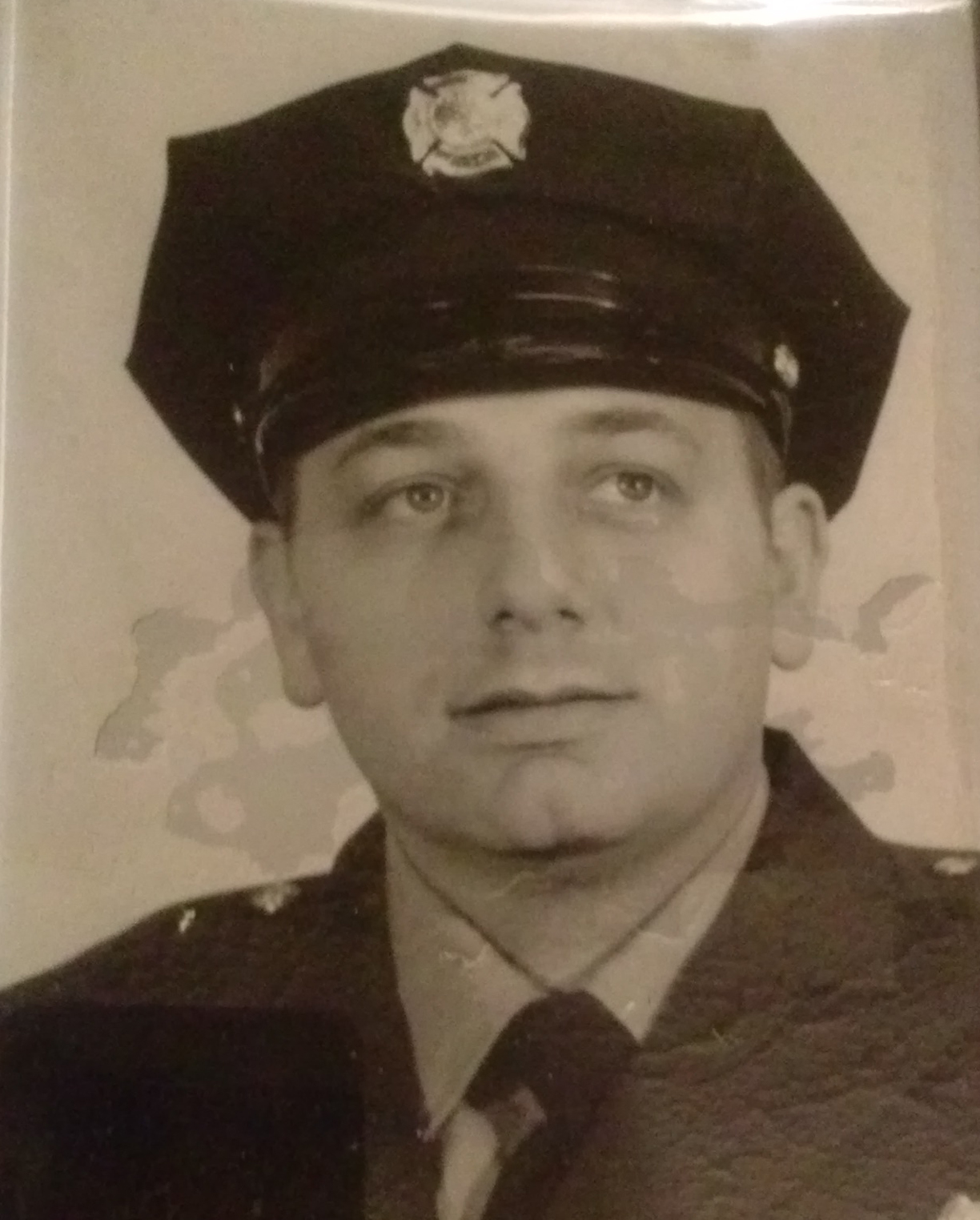 Fireman Bill in uniform