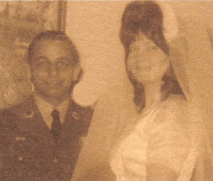 Wedding picture, William and Mary Ann