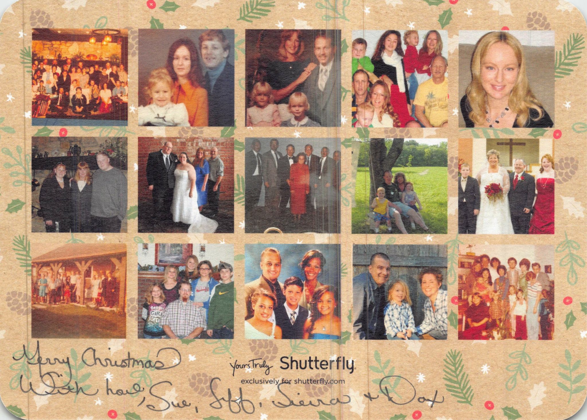 Family Collage from 2017