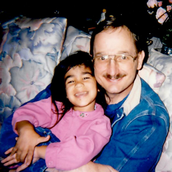 Noelani and Granddaddy Jim