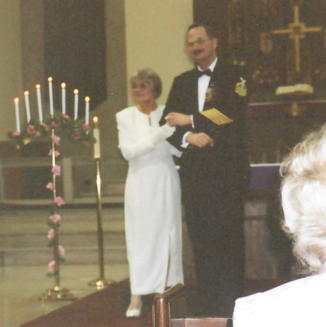 Walking down the aisle with Judy