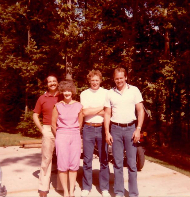 Ken, Linda, Johnny, and Bobby in Powell, TN
