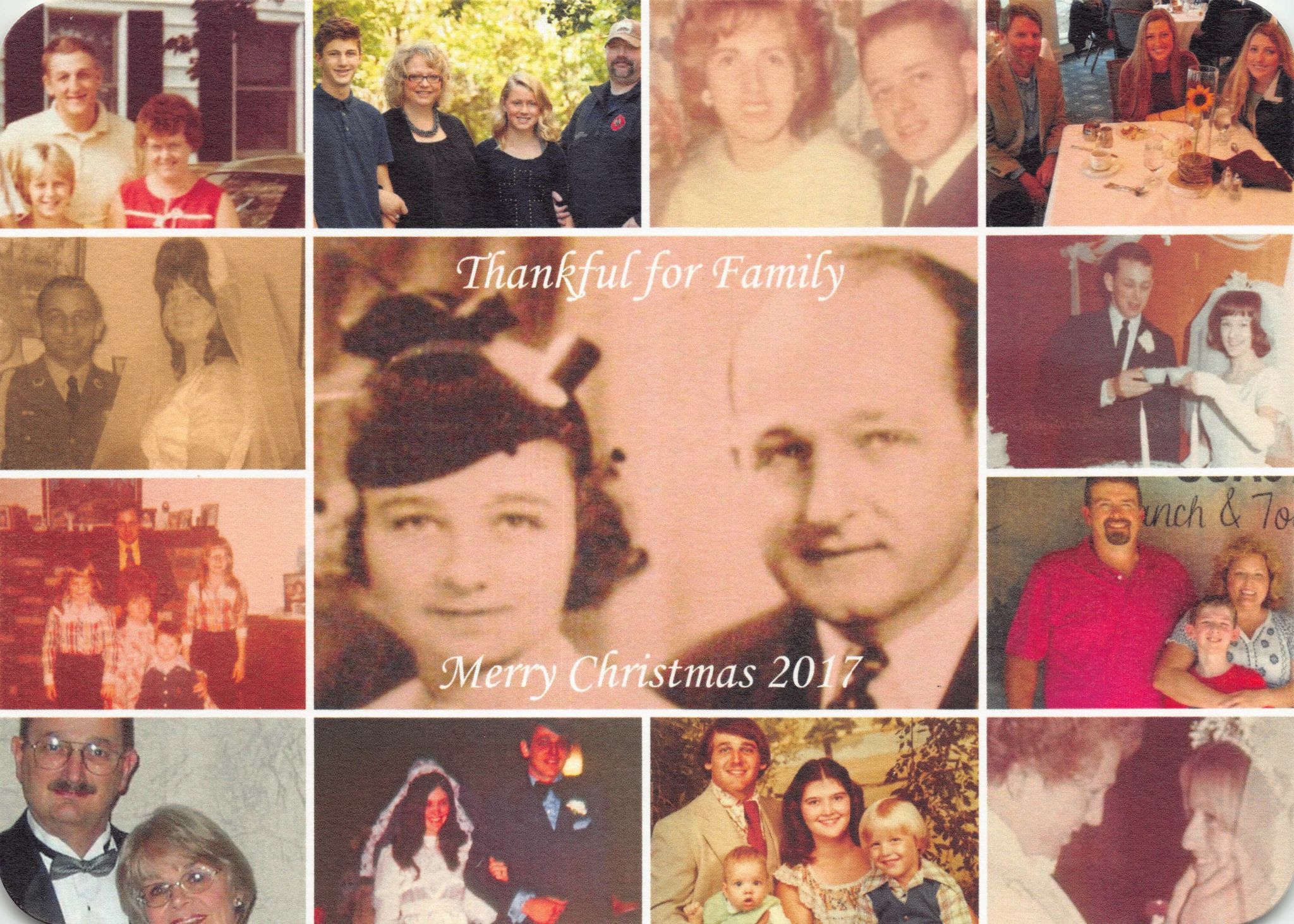 This is our family collage
